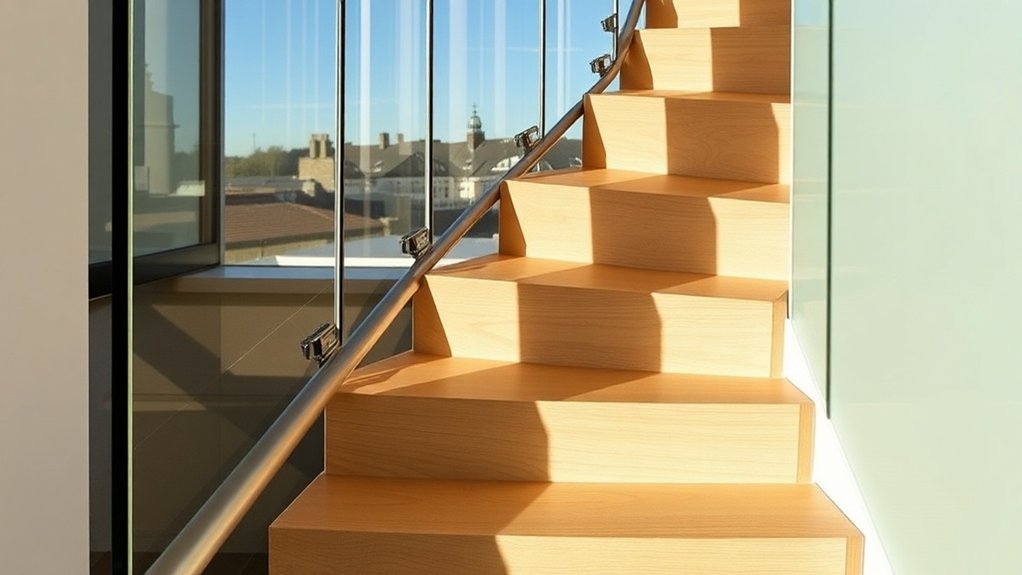 Staircase Glass Panels Streatham